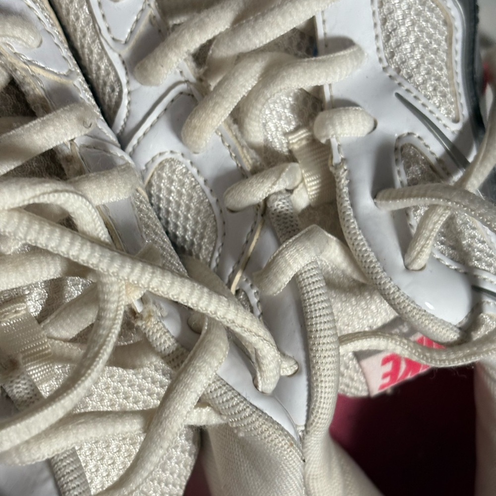 Nike White and Silver Sneakers - Picture 8 of 8